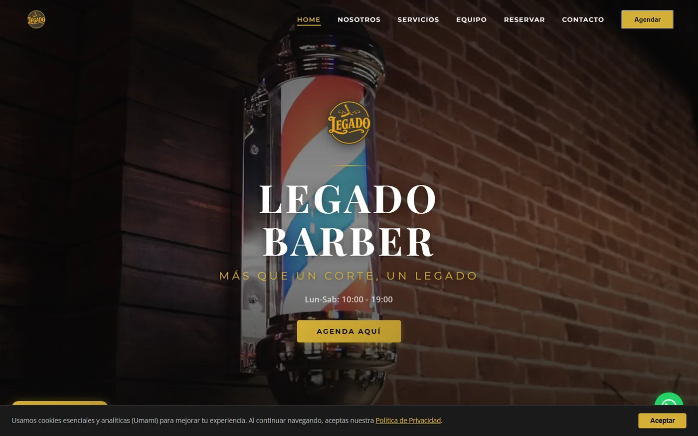 Captura de Legado Barber